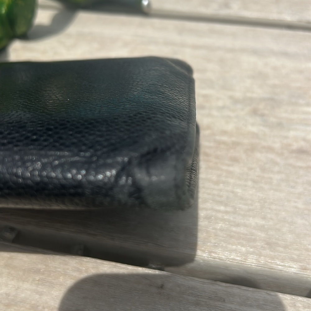 Chanel COA Black Caviar Leather Bifold Wallet - Picture 7 of 8